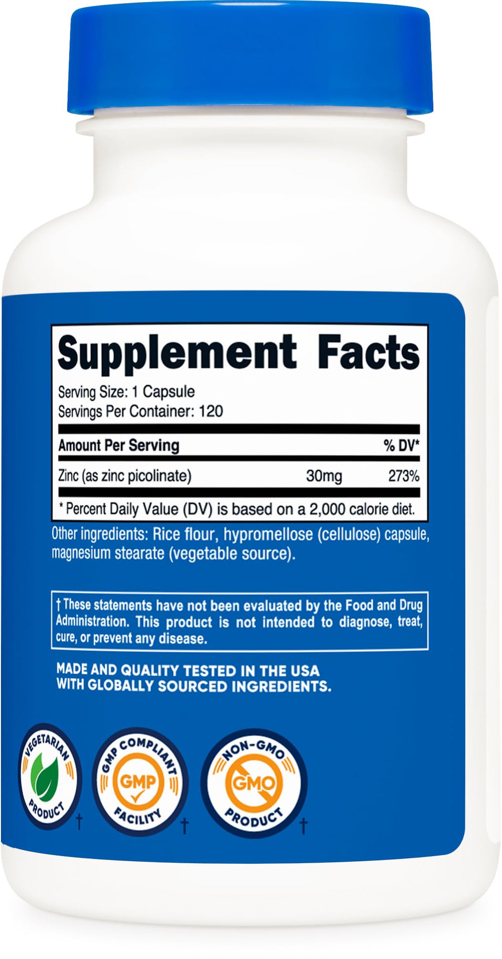 Manufacturing in GMP compliant FDA registered facility