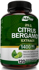 Bottle with 120 vegan capsules display