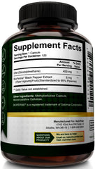 NutriFlair packaging shows 120 capsules for convenient daily use