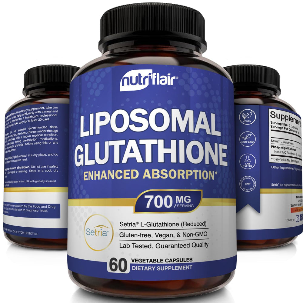 Non-GMO ingredients list for NutriFlair Glutathione