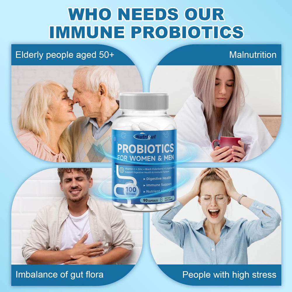 3-layer immune support blend with VC, zinc, and glutamine