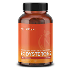 Nutriissa Ecdysterone 500 mg bottle front view