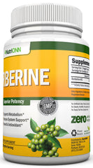 NutriONN Berberine ingredients and label