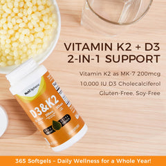 NutriSphere 365 softgels bottle representing a year-long supply
