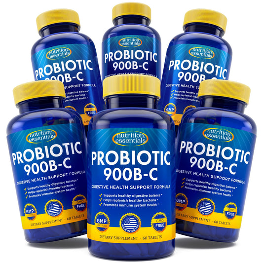 Nutrition Essentials probiotic bottle label