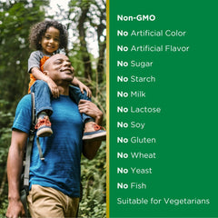 Nutrition facts and ingredients close-up