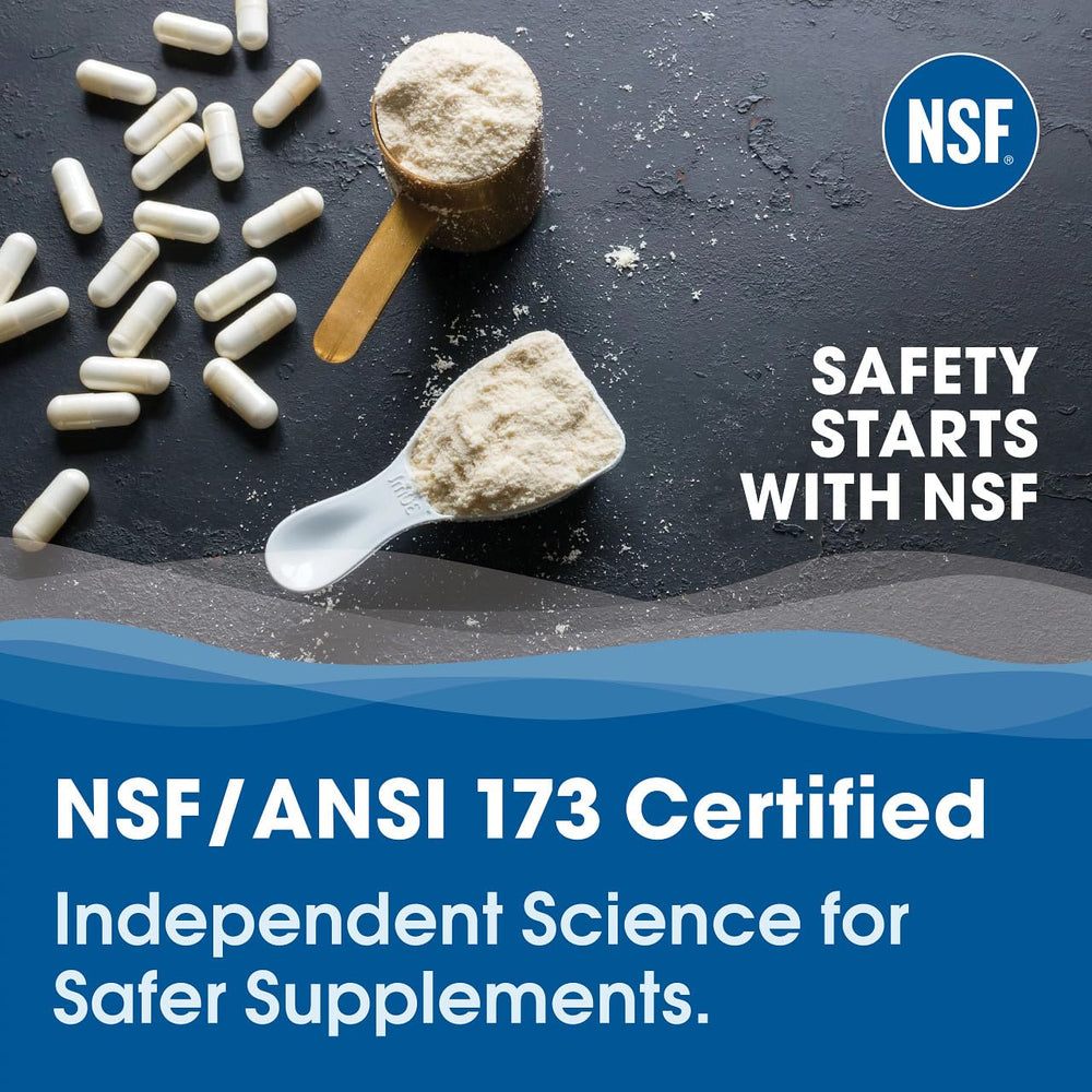 Nutrition facts card for Stabilized R-Lipoic Acid 300mg