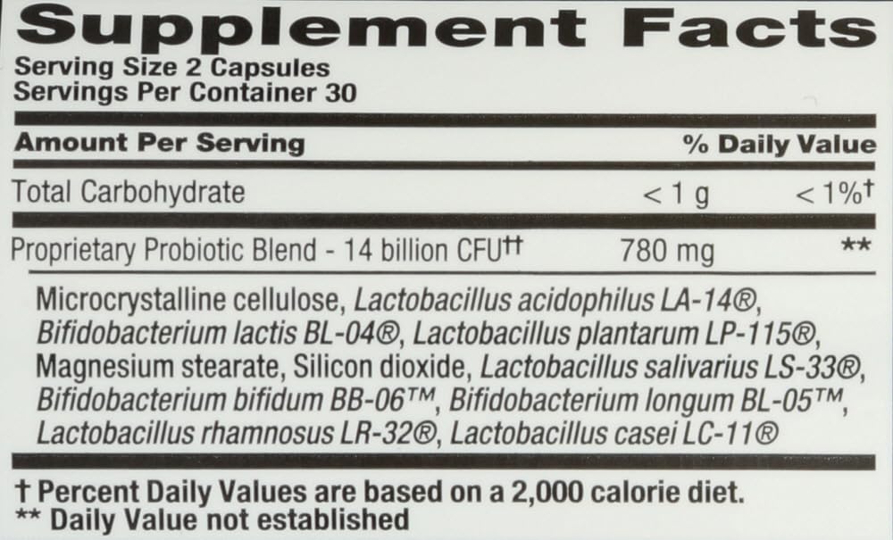 Nutrition Now PB 8 Probiotic bottle on white background