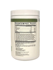 Serving suggestion: Berry flavor greens powder mixed in water