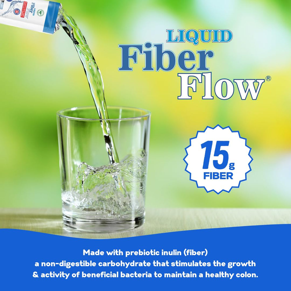 Pouring Liquid Fiber Flow into a glass