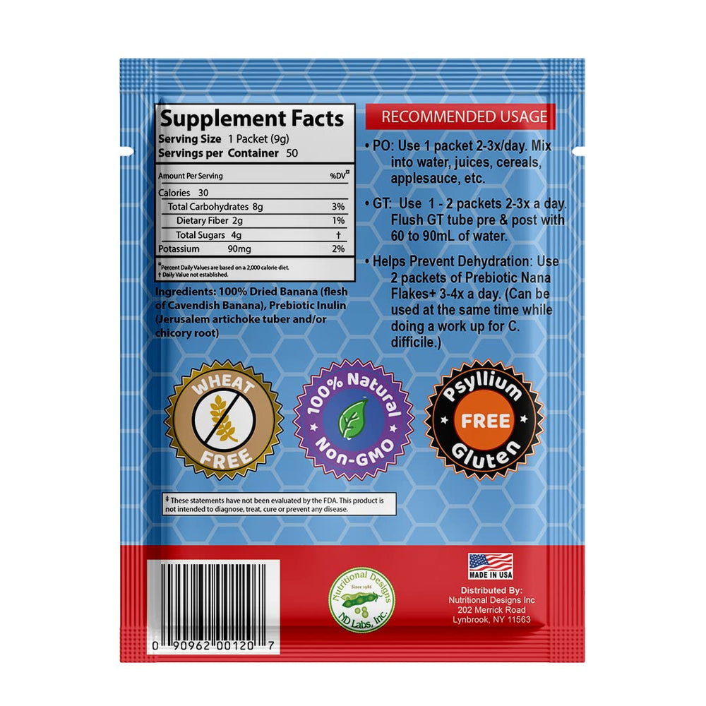 Nutritional Designs Nana Flakes single-serve packs (25 packs)