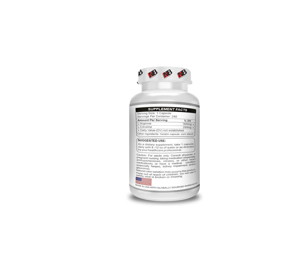 Capsules and bottle close-up showing 750 mg per serving