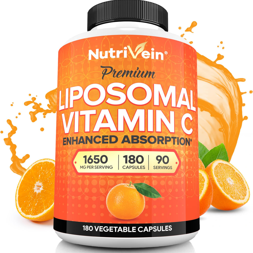 Hero image of Nutrivein Liposomal Vitamin C 1650mg bottle