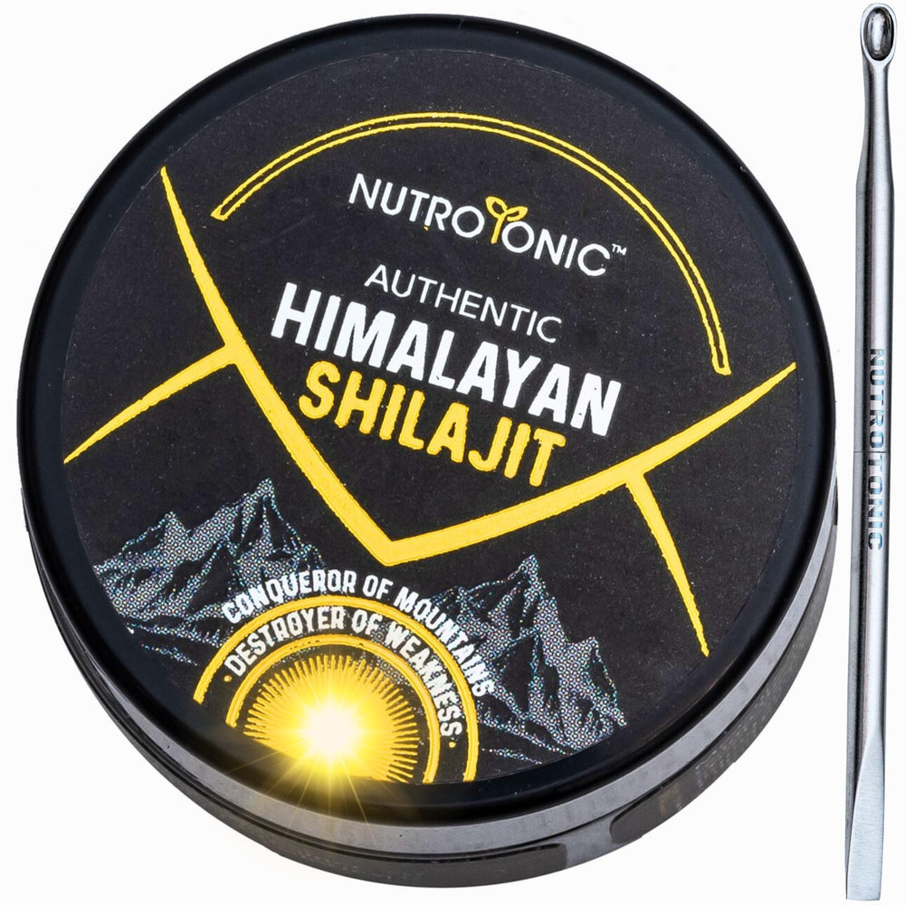 NutroTonic Himalayan Shilajit resin 5g jar – front view