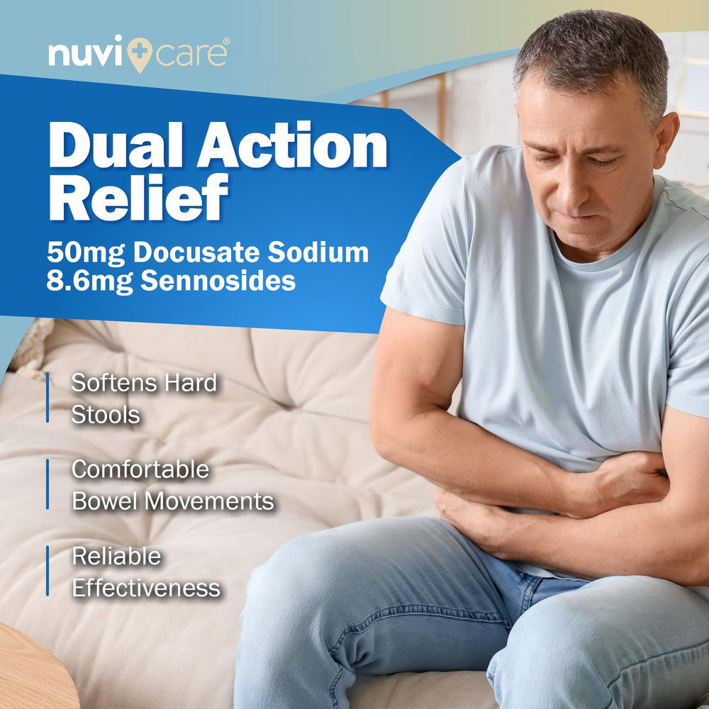 NUVICARE Senna Plus two-pack box emphasizing value and convenience.