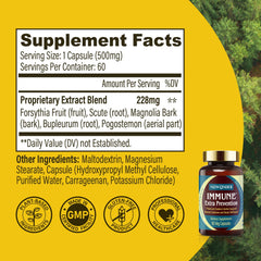 Instructions on how to use NUWONDER Immune Extra Prevention