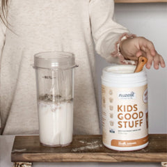 Mixing instructions: add to water or milk and blend