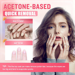 NXJ INFILILA not for gel or dip powders removal guidance.