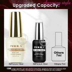 NXJ INFILILA Swatch application displays even coverage with a wide 150° brush