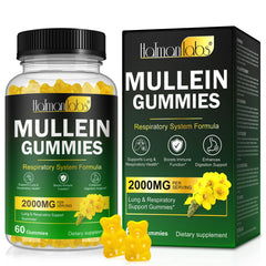 Nyloriaine Mullein Gummies bottle on white background