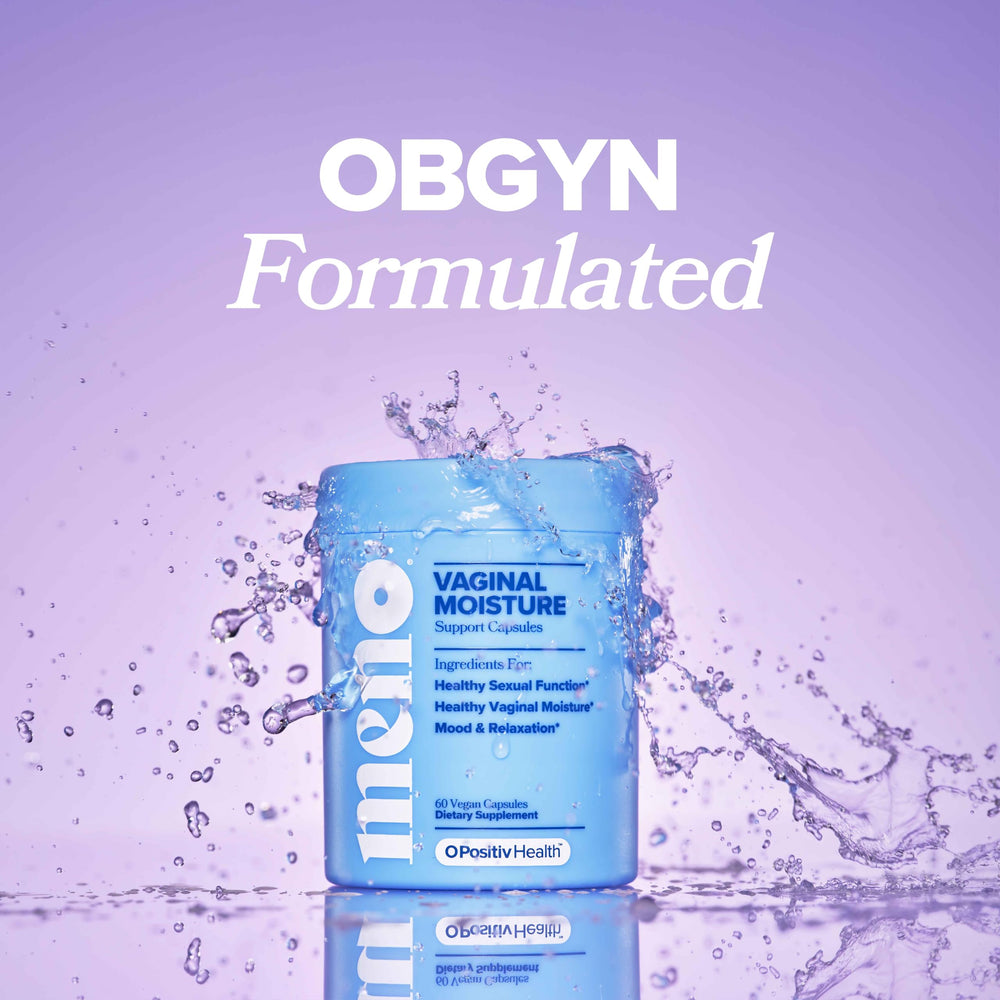 O Positiv MENO scene conveys calm mood and relaxed wellness
