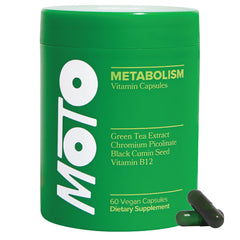 O Positiv Moto bottle and boxed packaging