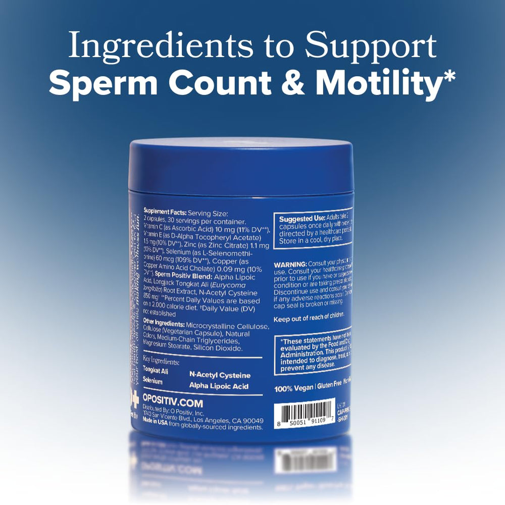 Packaging shows third-party testing badge for quality assurance.