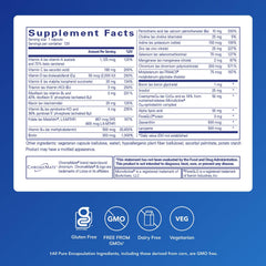 Close-up of O.N.E. Multivitamin capsules
