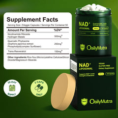 Label highlighting vegan and gluten-free formula