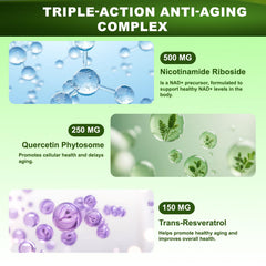 Plant-based NAD+ and Resveratrol ingredients