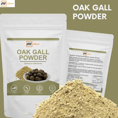 Close-up of Oak Gall Powder texture