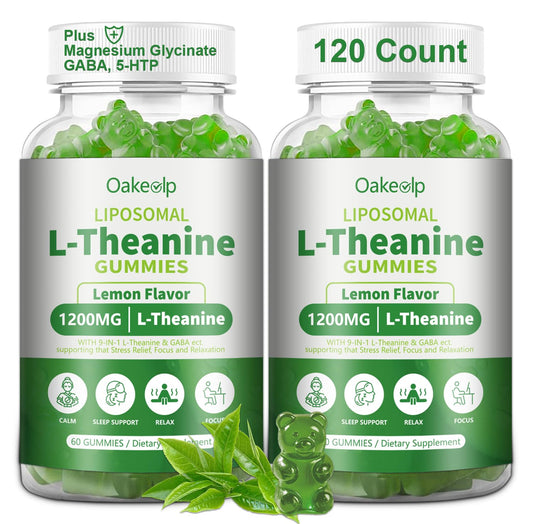 Oakevlp liposomal L-Theanine gummies packaging