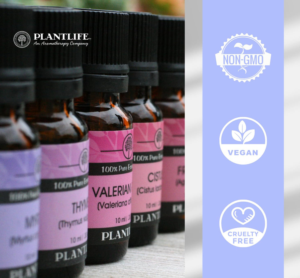 Oakmoss essential oil label with Plantlife branding