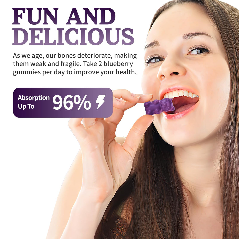 Key ingredients: calcium, magnesium glycinate, zinc with vitamins D3 and K2