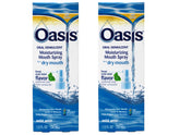 Front view of Oasis Moisturizing Mouth Spray 2-pack - 1 oz bottles