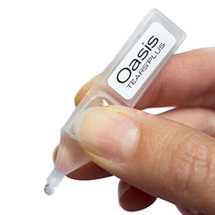 Oasis TEARS PLUS single-dose drops for clean, on-the-go application