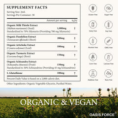 Close-up of bottle label showing 1000mg per dose