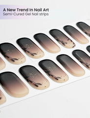 Oauee built in gel top coat for salon like finish at home
