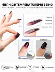 OAUEE nail sticker set with 20 stickers across sizes for versatile designs