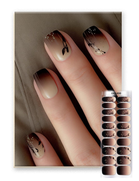 Oauee gel nail strips boxed with multiple sizes for at home manicure