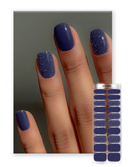 Oauee semi-cured gel nail strips boxed set with 20 sizes for easy at-home manicures.