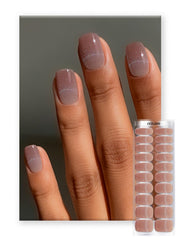 Oauee semi-cured gel nail strips packaging shows easy at-home manicure option