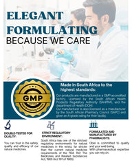 Turmeric digestive health capsules in a bottle