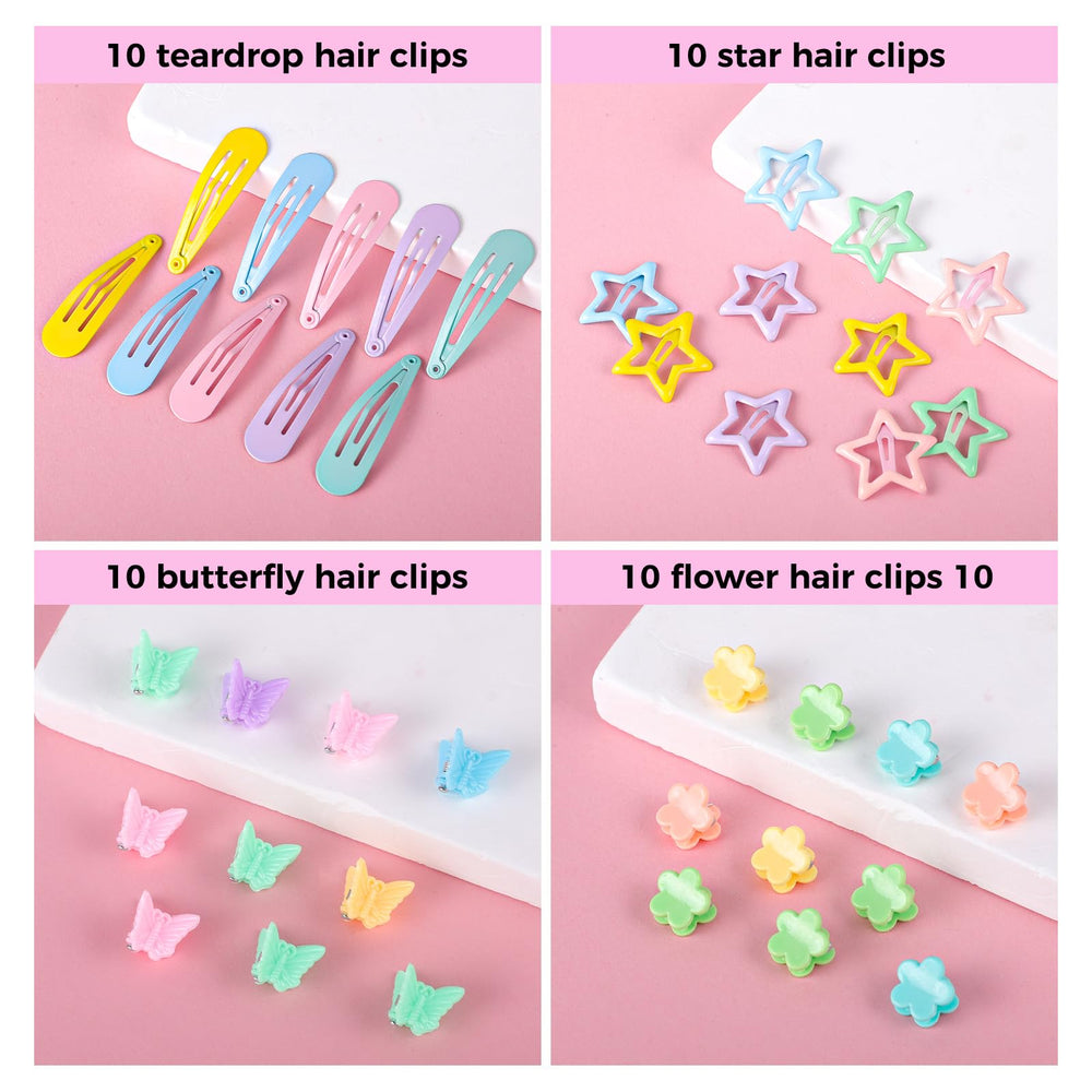 obeoby star clip adds sparkle while keeping hair in place