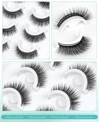 Obeyalash waterproof black-band lashes designed for daily wear