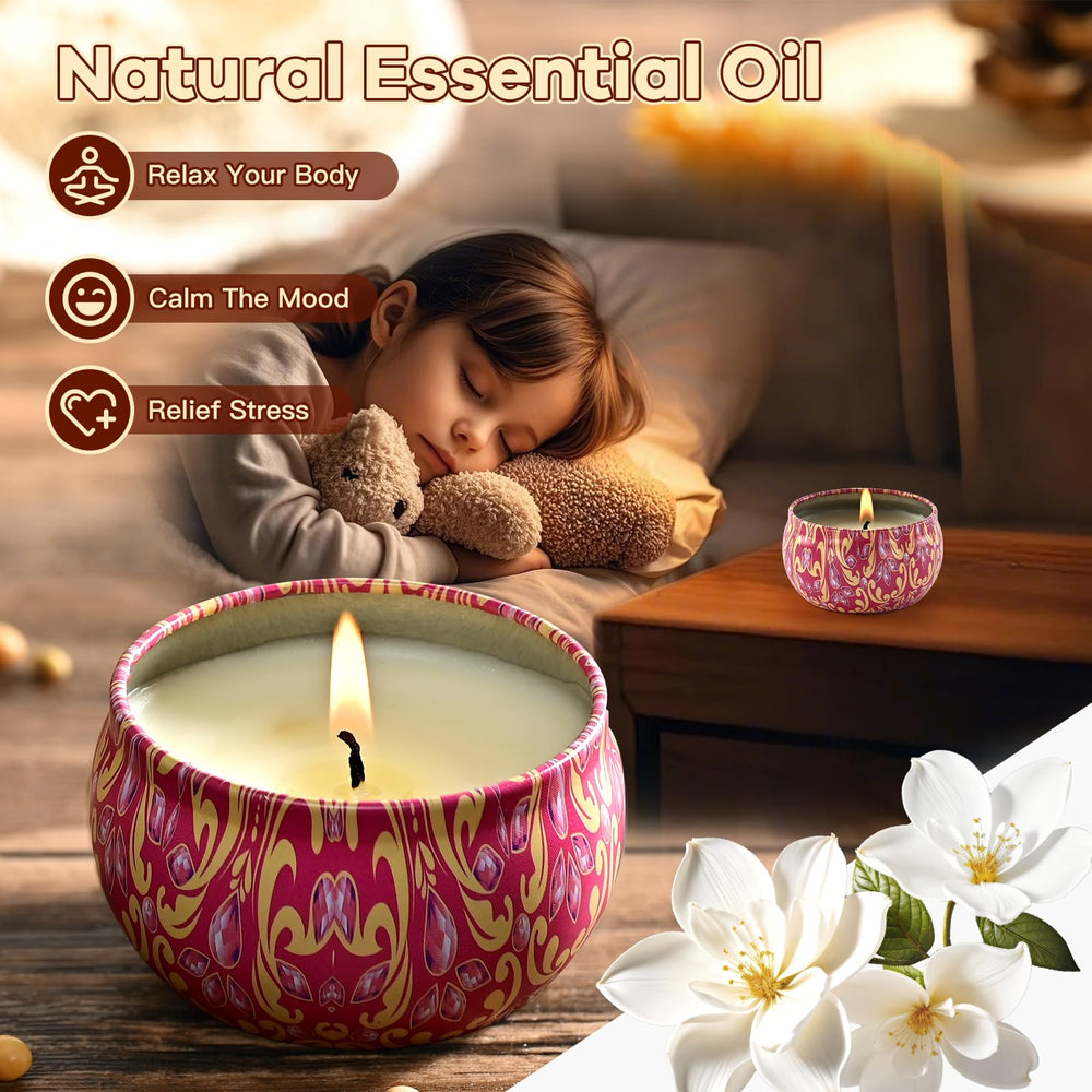 Lavender scented candle from Obisesio 12-pack