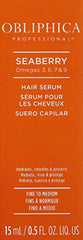 Obliphica Seaberry Leave-In Serum dispenser pump for easy application