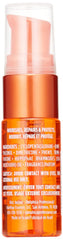 Obliphica Seaberry Leave-In Serum hair strands show shine after use