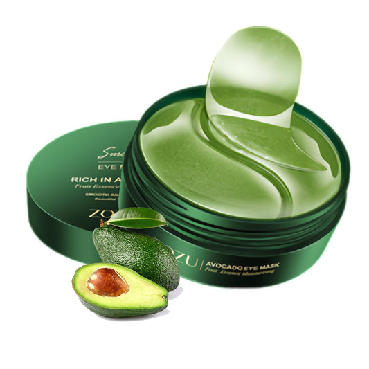 OBRADOYA Zozu Avocado Eye Mask packaging shown for at-home care