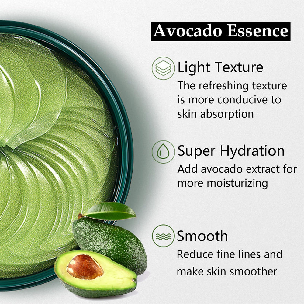 OBRADOYA Zozu Avocado Eye Mask under-eye patches delivering hydration